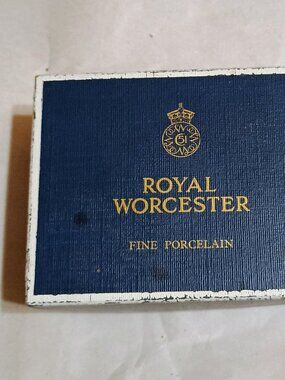 2 Vintage Royal Worcester Egg Coddlers in original box